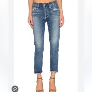 Citizen of Humanity Liya High Rise Classic Fit Crop Jeans